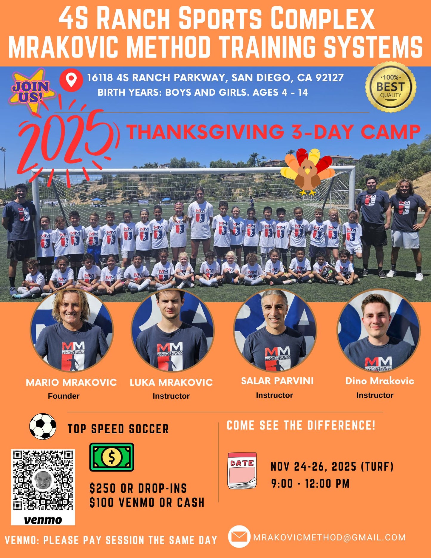 Thanksgiving 3-Day Camp 2025