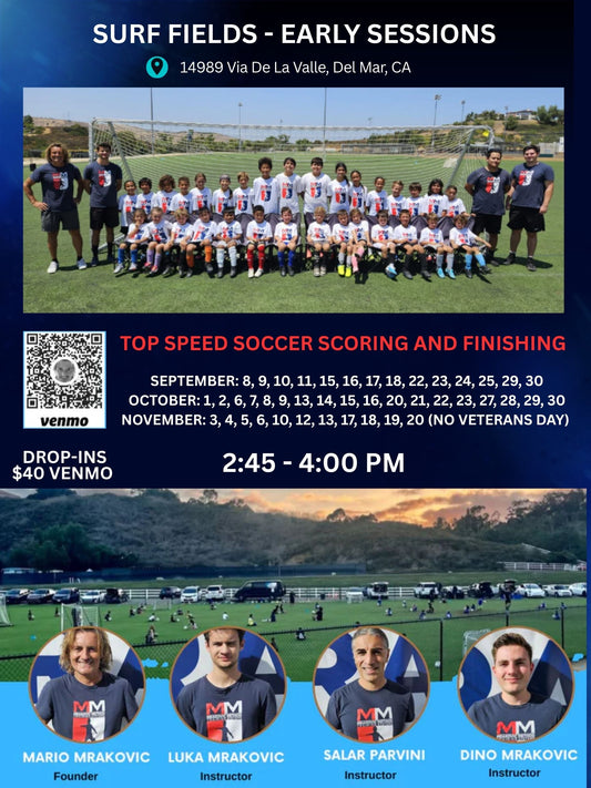2025 MMTS EARLY SESSION AT Surf Cup Sports Park - $40 Drop in ON SITE ONLY